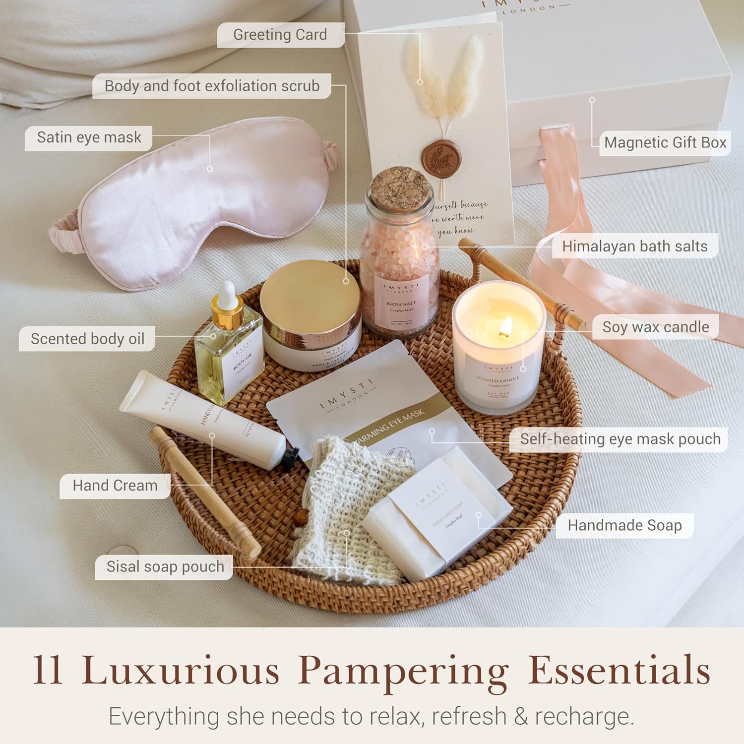 Luxury Spa Pamper Bath Gift set Hamper for Her