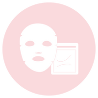 Self-heating eye mask pouch and satin eye mask